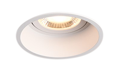 aluminum minima round single 6W 12W 18W Led recessed ceiling spot down lights narrow border tiltable trim wall washer angle adjustable deep anti-glare LED COB embedded hotel downlights