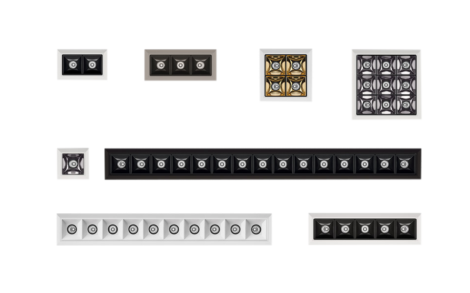 laser blade linear downlights spotlights