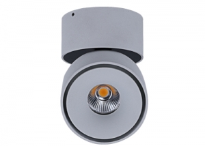WB0712A-18A-12W 18W white colour indoor led surface wall spotlight 360° adjustable rotation