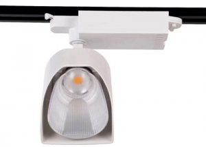 WTL0235 Cree Bridgelux Polarized 35W CRI ra90 Cob Led Track light with Lifud Driver White Colour