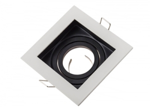 WM0303 Square recessed gu10 mr16 fixtures fittings socket bracket light holders