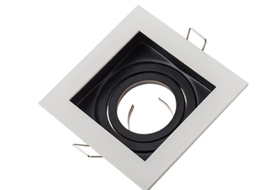 WM0303 Square recessed gu10 mr16 fixtures fittings socket bracket light holders