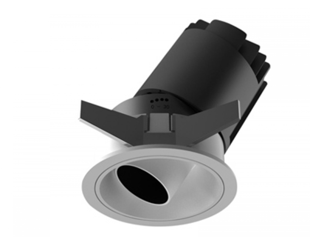 Anti-glare ceiling conceal spotlight cob led round hotel wall washer WSX10FR