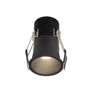 7W deep mini trim Cree round recessed ceiling spot down light black WB0407 china spot Downlights Dimmable Narrow Border Anti-glare lighting factory