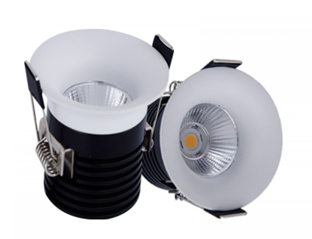 Deep glare ceiling recessed round fixed Hero curve spotlight downlight WB02