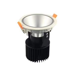 25W 35W 40W Adjustable COB recessed Led ceiling spotlight down lights with Bridgelux chip deep anti glare cold forged radiator for hotel project lighting WM0325-35-40A