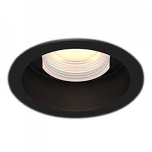 Aluminum Modern nordic simple anti-glare ceiling recessed single round led spot down light 6W 12W 18W black Osram SMD Frosted acrylic 60° Beam Angle flood downlight Welllux lighting factory