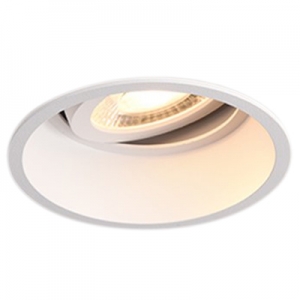 Led recessed ceiling spot down lights narrow border tiltable trim wall washer adjustable deep anti-glare COB recessed hotel downlight classic 6W 12W 18W aluminum minima round built-in spotlight