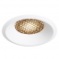 high end Honeycomb spotlight downlight embedded CRI80 Bridgelux Led 6W 12W 18W round built-in dimmable downlight Led honeycomb nest anti glare lens COB ceiling spot light recessed ceiling lights