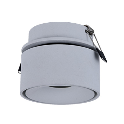 Triac Dali recessed ceiling spotlight 12W 18W adjustable 360° degree rotation dimmable CREE LED foldable downlight round folding embedded anti glare wall washer spot down light CNC aluminium white