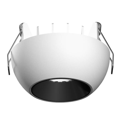 ceiling recessed surface groove mounting CREE LED fixed arc ceiling spotlights white downlights low glare embedded round spot down light Triac Dali dimming Low UGR reflector focus COB downlighter