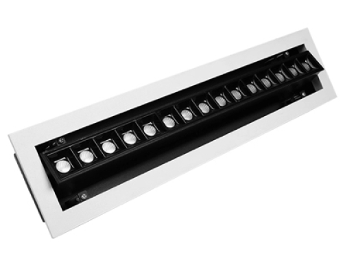Single Row Adjustable Multi-Spotlights 30W recessed Tetris linear down lights