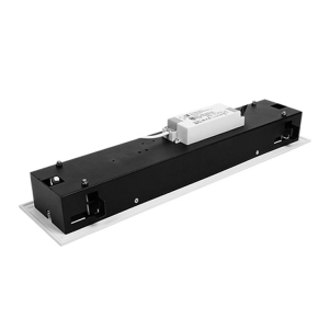 60W Double Row Adjustable LED Multi-Downlight 30 Heads OSRAM Laser Blade Recessed Tetris Linear Grille Wall Washer Spot Down Light aluminium Anti-Glare Dimming Ceiling Embedded Grille Lamp