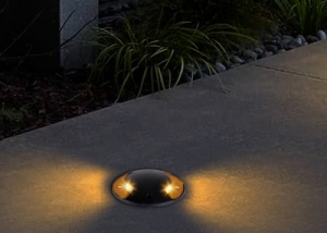 LED Waterproof IP65 Round recessed inground deck Underground Landscape Buried Light 3W 5W 6W 7W 9W 12W 15W COB Outdoor Garden Floor Step Lamp Aluminum Black Mini ground deck light 