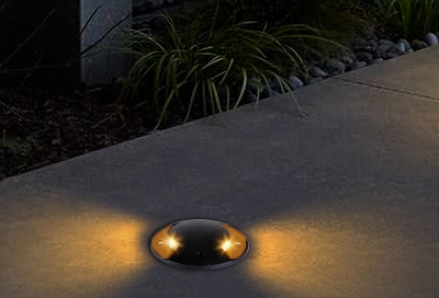 LED Waterproof IP65 Round recessed inground deck Underground Landscape Buried Light 3W 5W 6W 7W 9W 12W 15W COB Outdoor Garden Floor Step Lamp Aluminum Black Mini ground deck light 