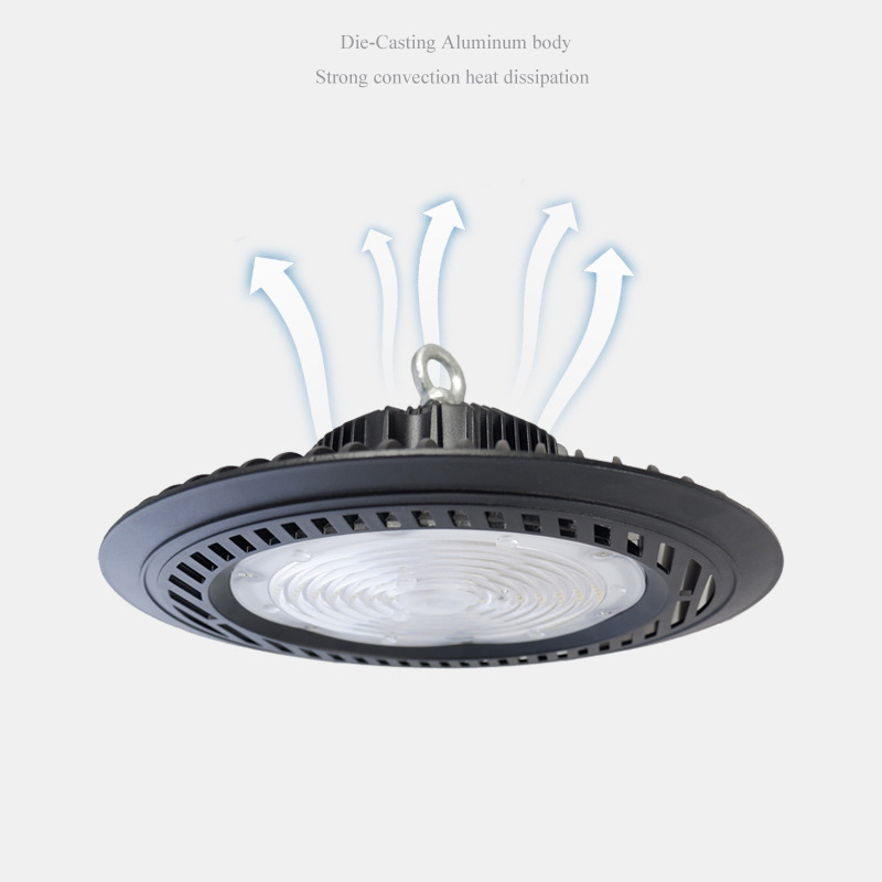 thumbnail image 2 of WYZM 100W UFO LED High Bay Light – For Warehouse, Shop, Industrial Use 2 of 5