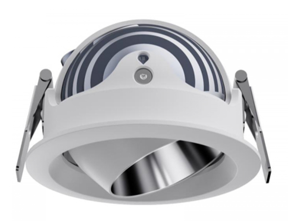 Adjustable recessed round anti-dazzle Led ceiling wall washer spot down light