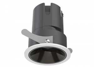 IP65 Eyeconic Mini Trim Fixed Round Retrofit Recessed Micro Downlights Small Spotlights Flush-mount Anti-glare Honeycomb Waterproof