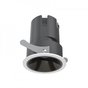 IP65 Eyeconic Mini Trim Fixed Round Retrofit Recessed Micro Downlights Small Spotlights Flush-mount Anti-glare Honeycomb Waterproof