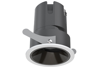 IP65 Eyeconic Mini Trim Fixed Round Retrofit Recessed Micro Downlights Small Spotlights Flush-mount Anti-glare Honeycomb Waterproof
