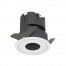 IP65 Round Fixed Recessed Pot Light Pinhole Accent Downlight Focus Spotlight Embedded Soffit Spot Lamp Anti-glare Aluminum Reflector Honeycomb Built-In Waterproof Ceiling Spot Down Light
