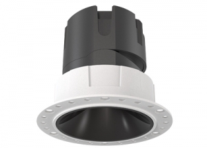 IP65 Circular Trimless Rimless Frameless Gimbal LED Spot Ceiling Spotlight Downlight Waterproof Honeycomb Antiglare Recessed Soffit Spot Light