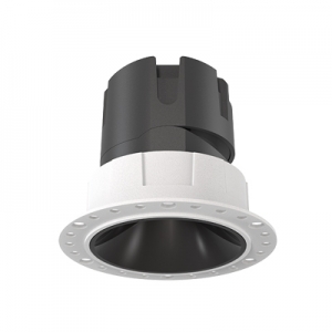 IP65 Circular Trimless Rimless Frameless Gimbal LED Spot Ceiling Spotlight Downlight Waterproof Honeycomb Antiglare Recessed Soffit Spot Light