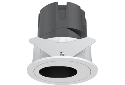 IP65 Oval Pinhole Round Recessed Pot Light Accent Downlight Focus Spotlight Soffit Spot Lamp Anti-glare Honeycomb Aluminum Reflector Embedded Built-In Waterproof Fixed Ceiling Spot Down Light