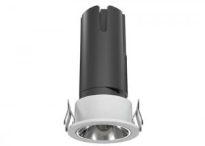 Emergency Triac 0-10V Dali Circle Mini Ambient Rotate Spot Down Light Aluminum Anti-dazzling Honeycomb Louver Shade Hood Soft Micro Light Ceiling Downlight Tiny Recessed Round Spotlight