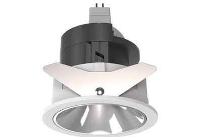 Round Deep MR16 GU10 Module Bulb Frame Adjustable Recessed Light Base Socket Fitting Fixture Lamp-holder Replaceable Downlighter Spotlight Housing Ceiling Light Frame Holder