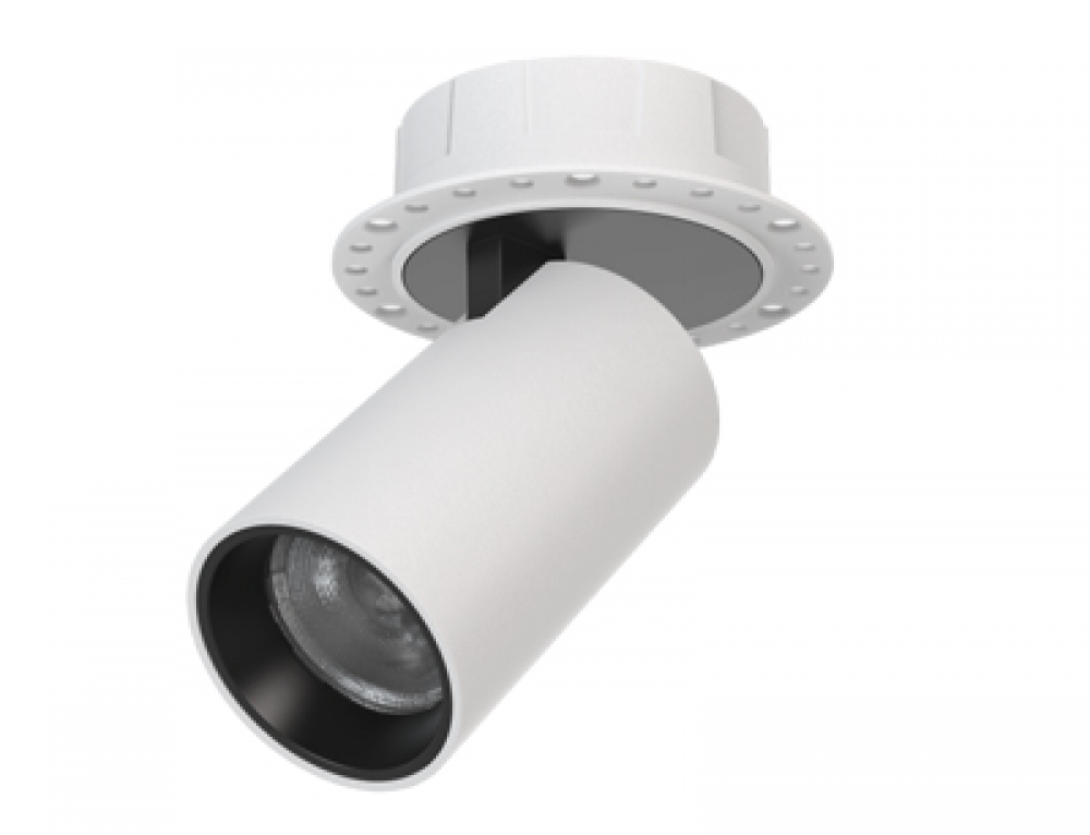 Retractable LED Spotlight Trimless Dim Round Adjustable Rotatable Downlights