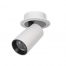 Semi-recessed Focus Trimless Frameless LED Retractable Ceiling Flush Spotlight False Ceiling Dim Round Adjustable Rotatable 355° Honeycomb Downlight Directional Cylindrical Anti-Glare Wall Washer