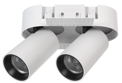 Retractable Trimless Frameless Double Round Oval Ellipse Dimming Folding Adjustable Tube Ceiling Spotlight Directional Cylinder Rotation Honeycomb Anti-Glare Downlight Triac 0-10V Dali Focus Light