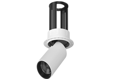 Stretch Up & Down Spotlight Trimless Round Retractable Telescope Accent Lighting Rimless Stretchable Directional Honeycomb Cylinder Adjustable Infinity Focus Pull Out Dim Shift Out & In Spot Down Light