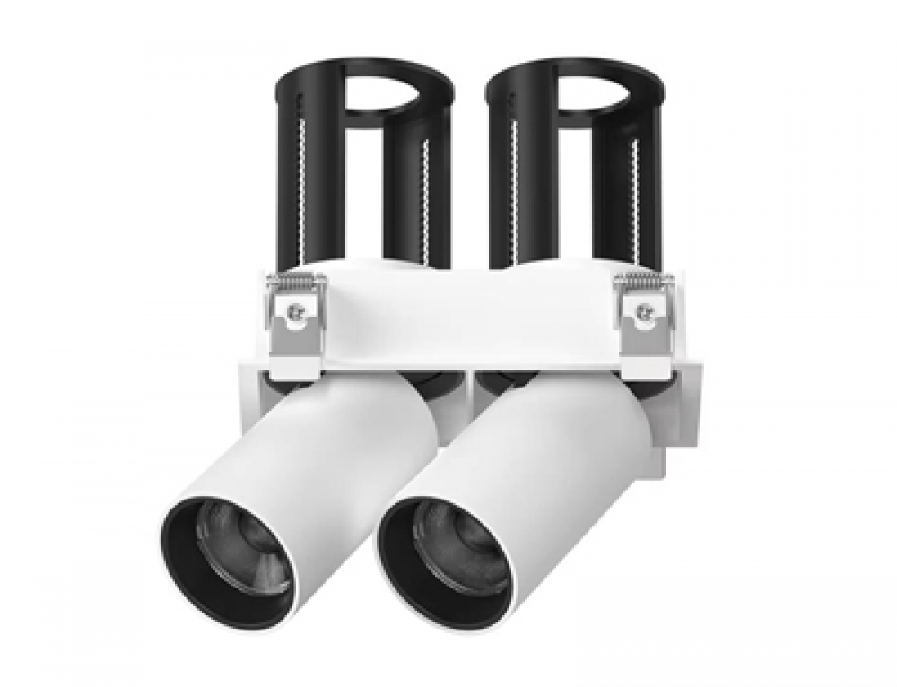 Stretchable Recessed Double Multiple In-Out Adjustable Downlight Spotlight