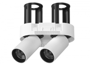 Cylindrical Telescopic Pulldown Double Rounded COB Spotlight Trimless Stretchable Oval 2 Twin Adjustable Retractable Swivel Tilt Honeycomb In-Out Anti-Glare Downlight Pullout LED Spot Down Light