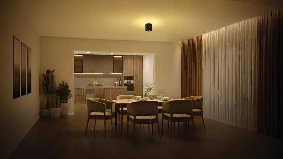 12W 20W 30W Scene Switch Up-Down & Tri-color LED Surface Spot Light For Home & Decoration Anti-Glare Surface Accent Ceiling Spot & Pin Light Fixed Aluminum Cylindrical Surface Mounted Spot Downlight-4