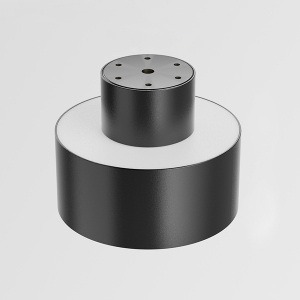 15W 20W LED Surface Mounted Scene Switch Up-Down LED Surface Accent Spot Down Light Round Home Decoration Anti-Glare Aluminum Surface Cylinder Ceiling Downlight Spotlight Sandy Black-1