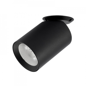 Nordics Scandinavian Minimalism Macaroon 6-Color Anti-Glare Adjustable Surface Directional Cylindrical Accent Pin Spot Light COB Downlight Aluminum Flexible LED Ceiling Light Low Ceilings Black