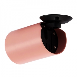 Nordics Scandinavian Minimalism Macaroon 6-Color Anti-Glare Adjustable Surface Directional Cylindrical Accent Pin Spot Light COB Downlight Aluminum Flexible LED Ceiling Light Low Ceilings-Pink