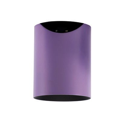 Nordics Scandinavian Minimalism Macaroon 6-Color Anti-Glare Adjustable Surface Directional Cylindrical Accent Pin Spot Light COB Downlight Aluminum Flexible LED Ceiling Light Low Ceilings-Purple