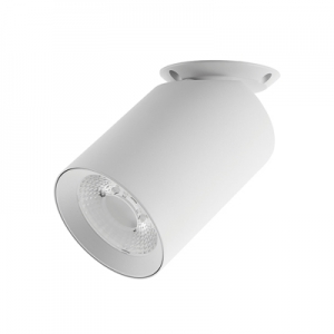 Nordics Scandinavian Minimalism Macaroon 6-Color Anti-Glare Adjustable Surface Directional Cylindrical Accent Pin Spot Light COB Downlight Aluminum Flexible LED Ceiling Light Low Ceilings White