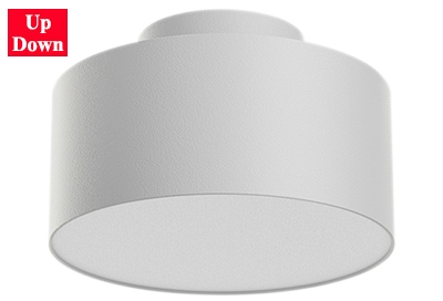 15W 20W Scene Switch Up-Down Tri-color LED Surface & Flush Mount & Semi Flush Modern Nordic Scandinavia Cylinder Ceiling Sconce Highlighter Ambiance Accent Spotlight Downlight Circular