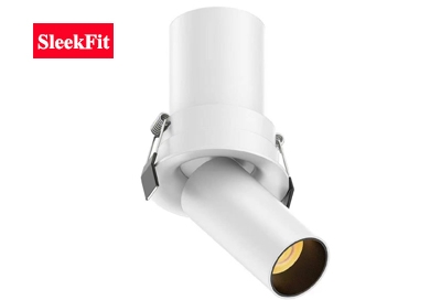 Curved Trim Mini Smart Telescopic Retractable Recessed Spot Down Light Swiveling Round Single Stretchable Pull Out Adjustable Aluminum Retractile Rotatable Pull Down Popout Spotlight Downlight