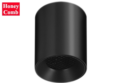 Honeycomb Anti-glare Fixed Surface LED Spot Down Light Cylinder A-tube Ceiling Lamp Cylindrical Ceiling Light Fixtures Aluminum Flush Mount Flood Indoor Cylindrical Spot Pin Ceiling Lamp