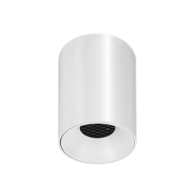 Honeycomb Anti-glare Fixed Surface LED Spot Down Light Cylinder A-tube Ceiling Lamp Cylindrical Ceiling Light Fixtures Aluminum Flush Mount Flood Interior Cylinder Spot Pin Ceiling Fixture White