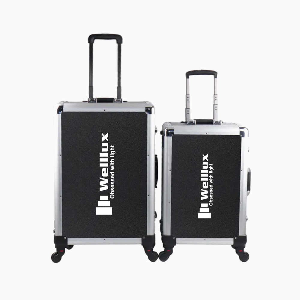 Welllux Lighting sample case