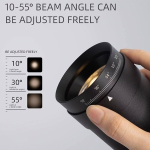 Zoomable Adjustable Beam-Angle 10-55° Fixed Surface Cylindrical Ceiling Focus Accent Spot Down Light Flicker-Free Wash Accent Task Display Artwork lighting-1