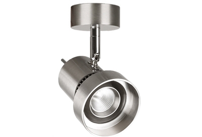 Bauhaus Mid Century Retro Antique Adjustable Semi-Flush Surface Articulating Spotlight Satin Nickel Accent Lighting Ceiling Fixture Spots Vintage Nostalgic Interior Wall Sconce Directional Light