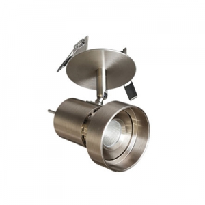 Mid Century Retro Bauhaus Flush Mount Conical Adjustable Spot Light Brushed Nickel Semi Flush Accent Light Ceiling Fixture Articulated Spotlight Semi Recessed Directional Ceiling Spot Light